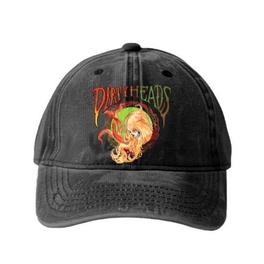Discover Dirty Heads Washed Denim Baseball Caps