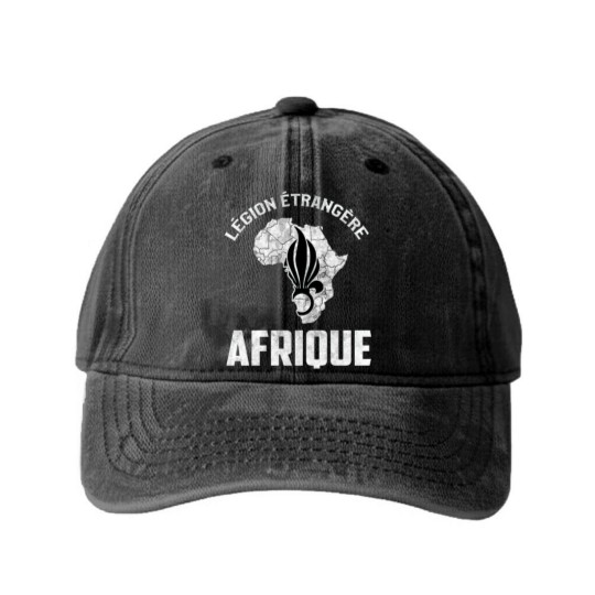 Discover Legion Etrangere France 2Rep 3Rep Washed Denim Baseball Caps