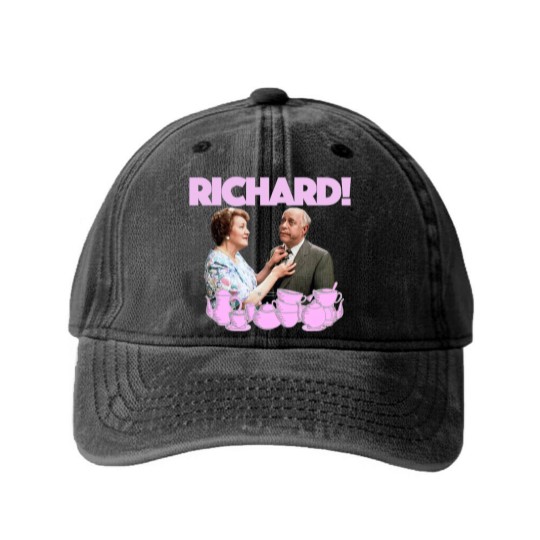 Discover Richard Bucket! - Keeping Up Appearances - Washed Denim Baseball Caps