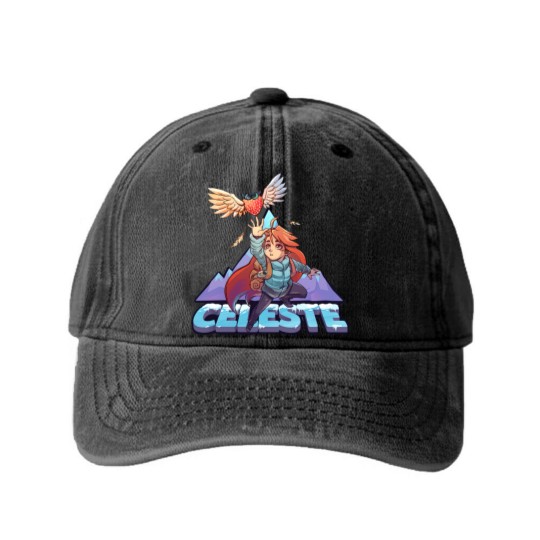 Discover Madeline Celeste - Madeline Celeste - Washed Denim Baseball Caps