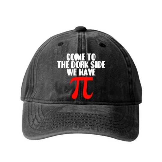 Discover Come To The Dork Side Washed Denim Baseball Caps