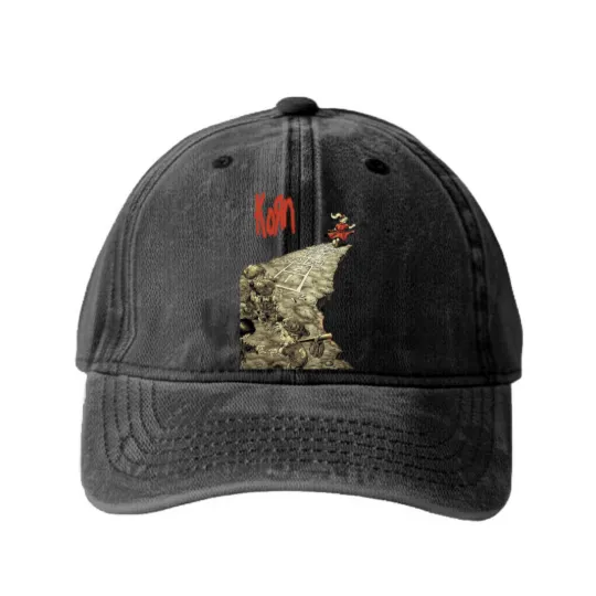 Discover Please To Follow My Lead Classic Washed Denim Baseball Caps