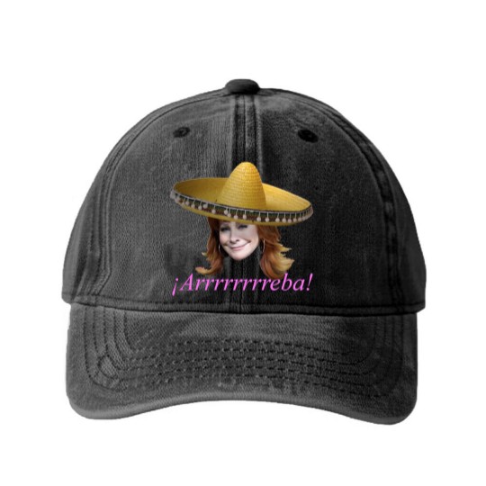 Discover Reba McEntire Washed Denim Baseball Caps