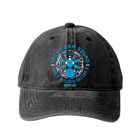 Discover Tachikoma Squad - Ghost In The Shell - Washed Denim Baseball Caps