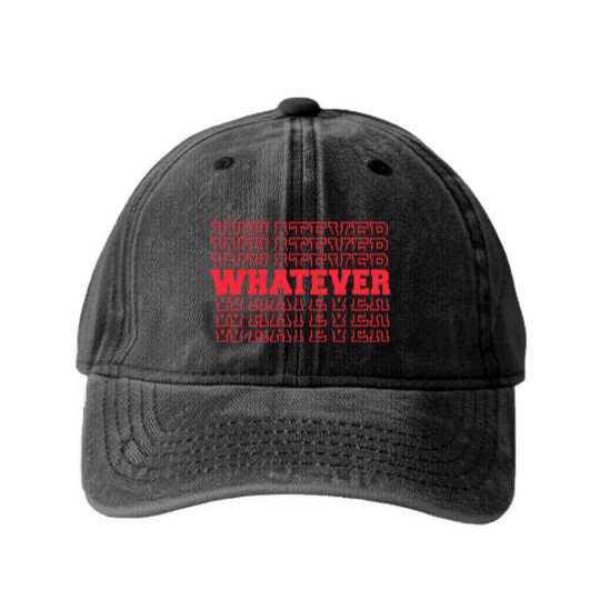 Discover Whatever - Whatever - Washed Denim Baseball Caps
