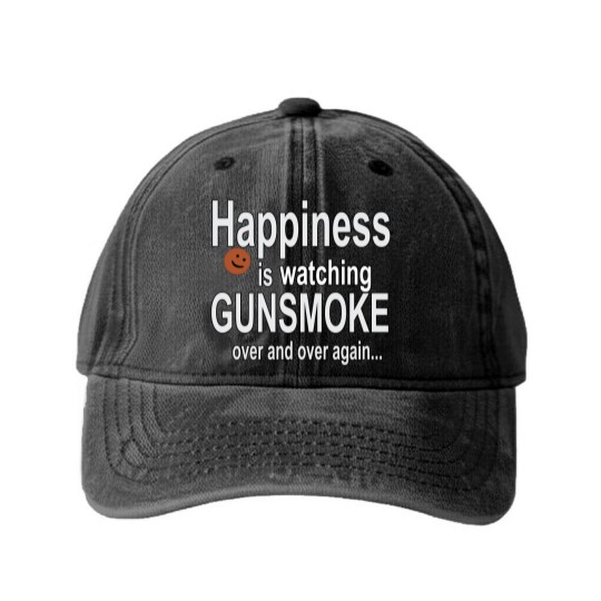 Discover Gunsmoke Dark Washed Denim Baseball Caps