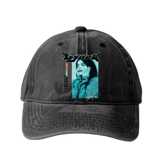 Discover Bjork Venus as a boy Retro Washed Denim Baseball Caps, Bjork Venus as a boy Vintage print Washed Denim Baseball Caps