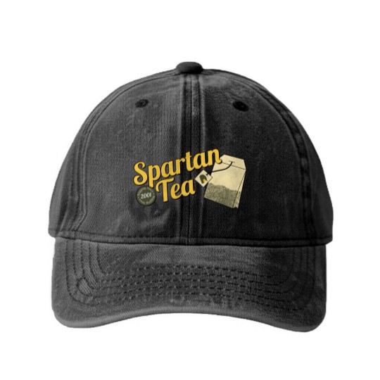 Discover Spartan Tea - Halo - Washed Denim Baseball Caps