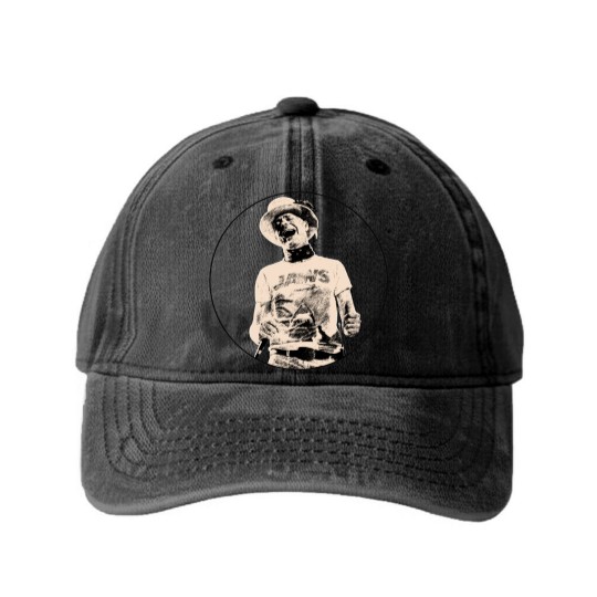 Discover Tragically Hip Gord Downie Washed Denim Baseball Caps
