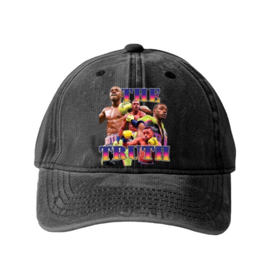 Discover Errol Spence Graphic Washed Denim Baseball Caps