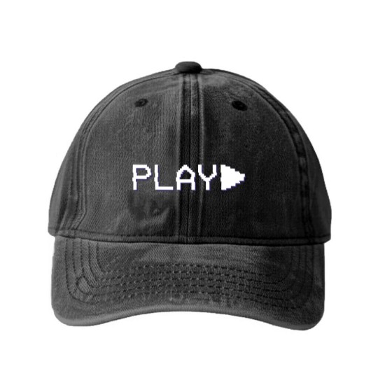 Discover Funny VHS VCR Vintage 90s 80s Washed Denim Baseball Caps Gift Washed Denim Baseball Caps