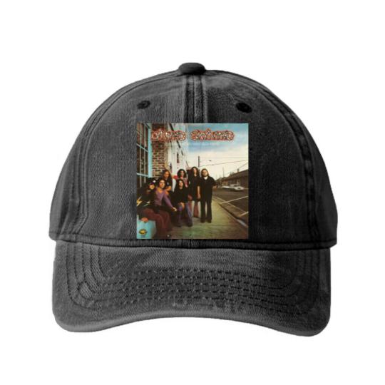 Discover Lynyrd Skynyrd - Pronounced Leh-nerd Skin-nerd Washed Denim Baseball Caps