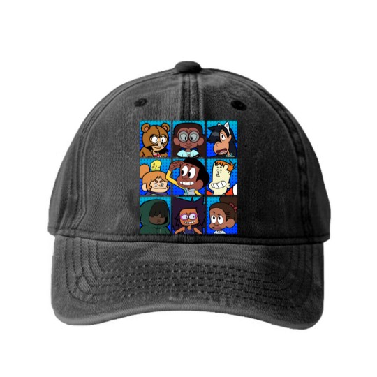 Discover Craig of the Creek Characters Blue Washed Denim Baseball Caps