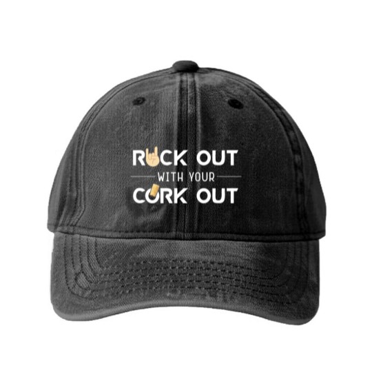 Discover Wine Enthusiast Washed Denim Baseball Caps Rock Out With Your Cork Ou Washed Denim Baseball Caps
