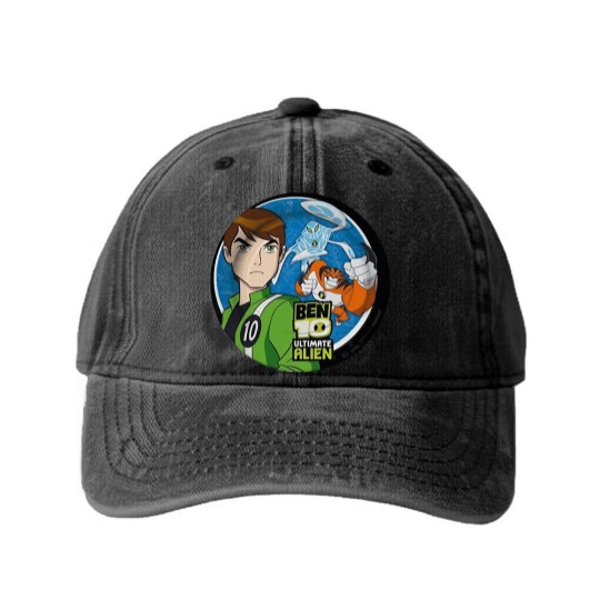 Discover quickly Ben 10 Ultimate Alien trouble Washed Denim Baseball Caps