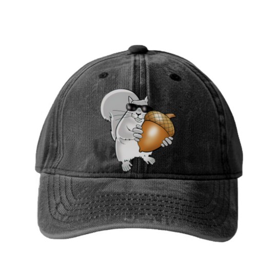 Discover blind squirrel Washed Denim Baseball Caps