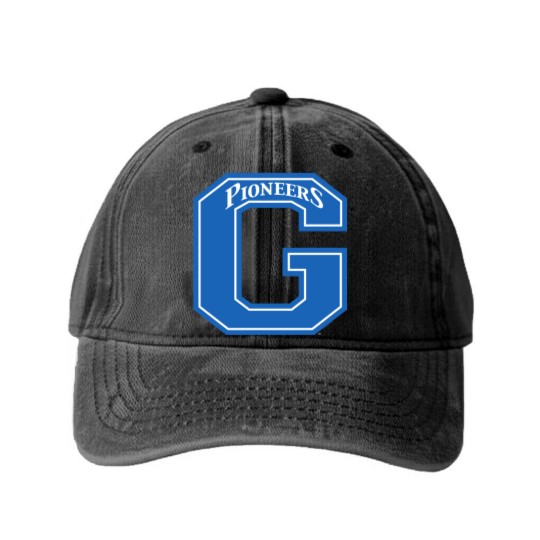 Discover Glenville State Pioneers Washed Denim Baseball Caps