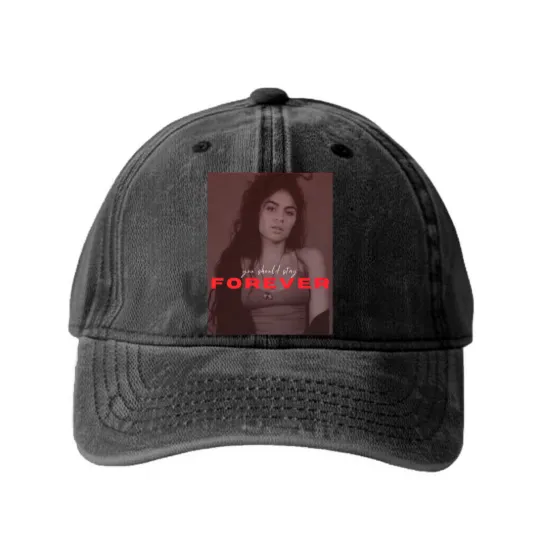 Discover Jessie Reyez Washed Denim Baseball Caps