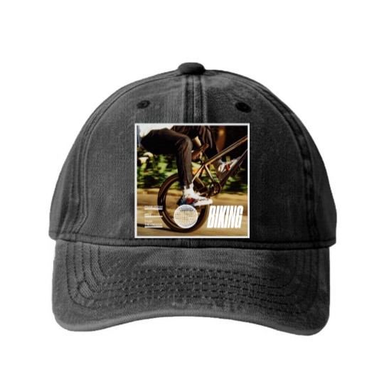 Discover Biking Frank Ocean Jay-Z Tyler The Creator Song Graphic Washed Denim Baseball Caps Washed Denim Baseball Caps