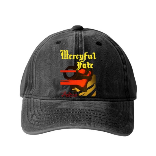 Discover Mercyful Fate Melissa Men's Black Washed Denim Baseball Caps Clothing Washed Denim Baseball Caps