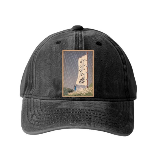 Discover Seven Samurai - Samurai - Washed Denim Baseball Caps