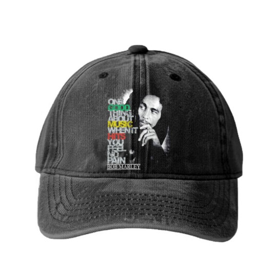 Discover Bob Marley Washed Denim Baseball Caps Zion Washed Denim Baseball Caps