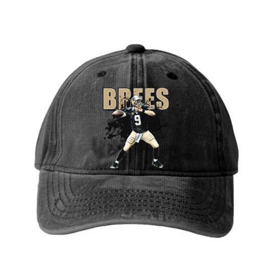 Discover Saints Washed Denim Baseball Caps- drew brees football Washed Denim Baseball Caps