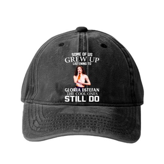Discover Some Of Us Grew Up Listening To Gloria Diva Estefan The Cool Ones Still Do Essential Washed Denim Baseball Caps