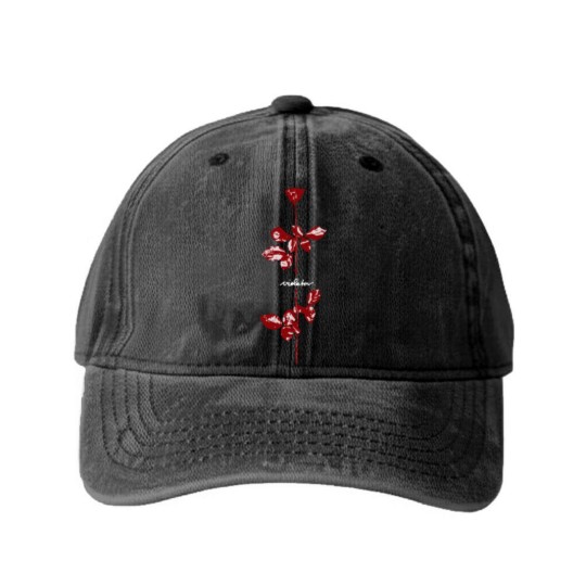 Discover Depeche Mode Band Washed Denim Baseball Caps, Depeche Mode Washed Denim Baseball Caps, Depeche Mode Fan Gift