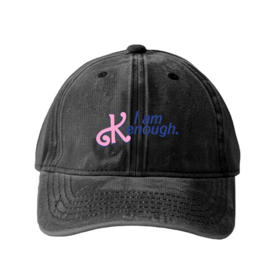 Discover i am kenough Washed Denim Baseball Caps, i am kenough Washed Denim Baseball Caps, I am kenough Washed Denim Baseball Caps, tie dye Ken Washed Denim Baseball Caps, Kenough Washed Denim Baseball Caps, barbi Washed Denim Baseball Caps, barbi movie, I am enough Washed Denim Baseball Caps