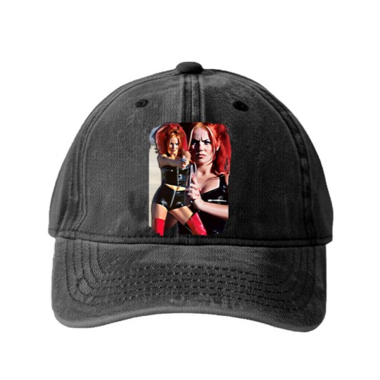 Discover Spice Girls - Geri Halliwell White Washed Denim Baseball Caps! 90's