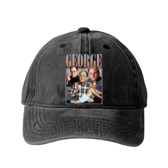 Discover RETRO GEORGE Costanza Washed Denim Baseball Caps, George Seinfield Washed Denim Baseball Caps, George Costanza Washed Denim Baseball Caps, George Costanza Homage Washed Denim Baseball Caps, Seinfeld Fan, Tv Seinfeld Sitcom