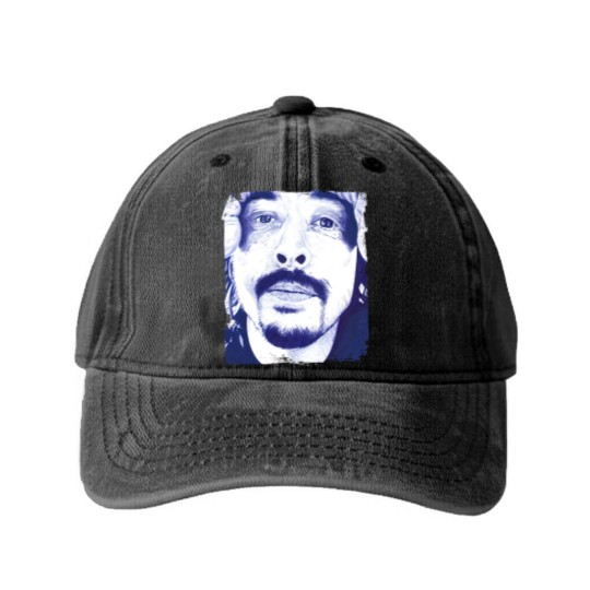 Discover My Hero - D Grohl - Washed Denim Baseball Caps
