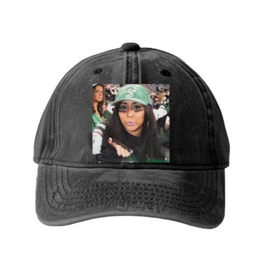 Discover Snooki Jets Washed Denim Baseball Caps