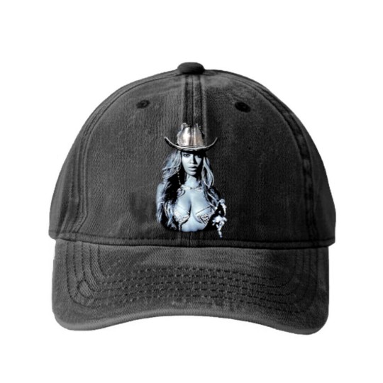 Discover Beyonce Renaissance Tour 2023 Washed Denim Baseball Caps