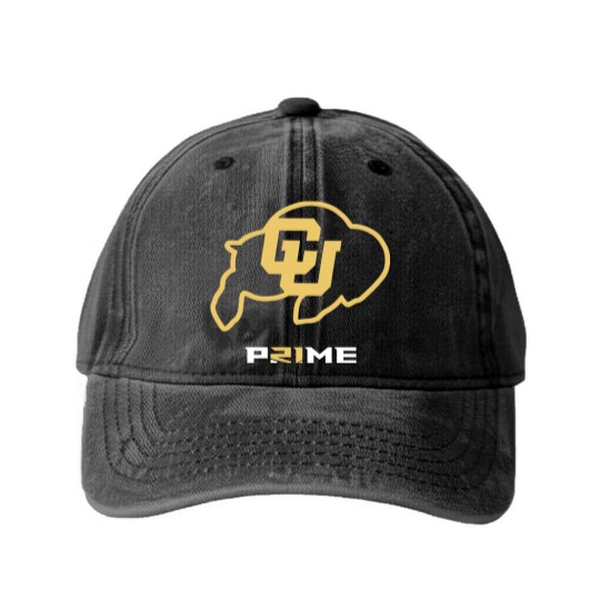 Discover Prime Colorado Football Fan Washed Denim Baseball Caps