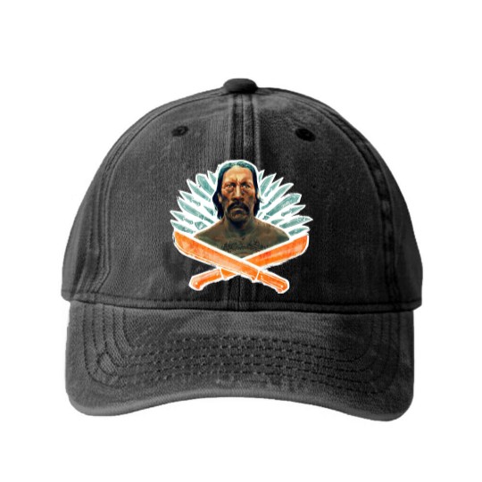 Discover Machete Essential Washed Denim Baseball Caps