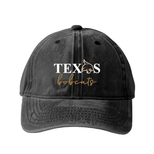 Discover Texas State Bobcats - Texas State bobcats Washed Denim Baseball Caps  - Bobcats Washed Denim Baseball Caps - Texas Bobcats  - Eat Em up bobcats Washed Denim Baseball Caps - TXST bobcats