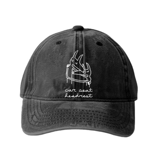 Discover CAR SEAT HEADREST Washed Denim Baseball Caps