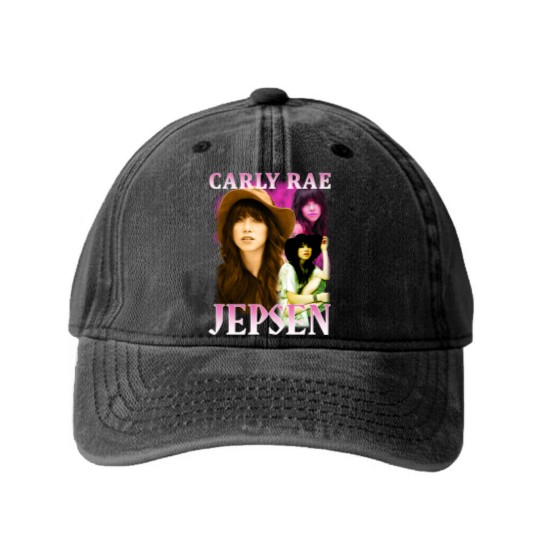Discover Carly Rae Jepsen Washed Denim Baseball Caps