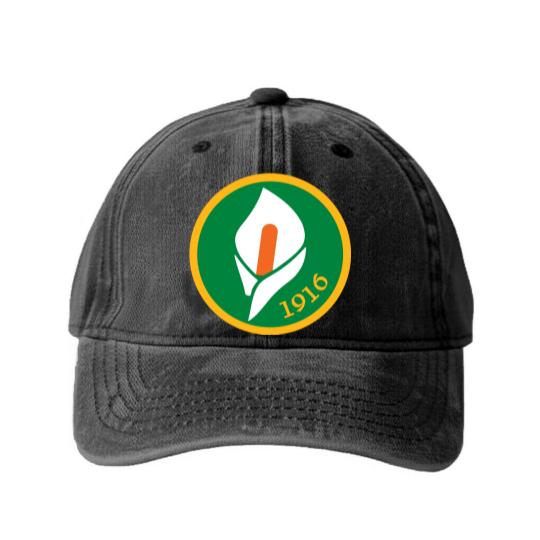 Discover Easter Rising - 1916 - Easter Lily  | Essential Washed Denim Baseball Caps