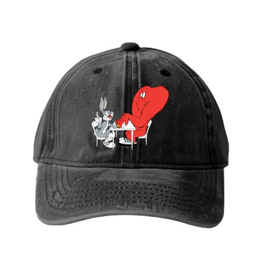 Discover BUGS BUNNY™ and Gossamer 2 Washed Denim Baseball Caps