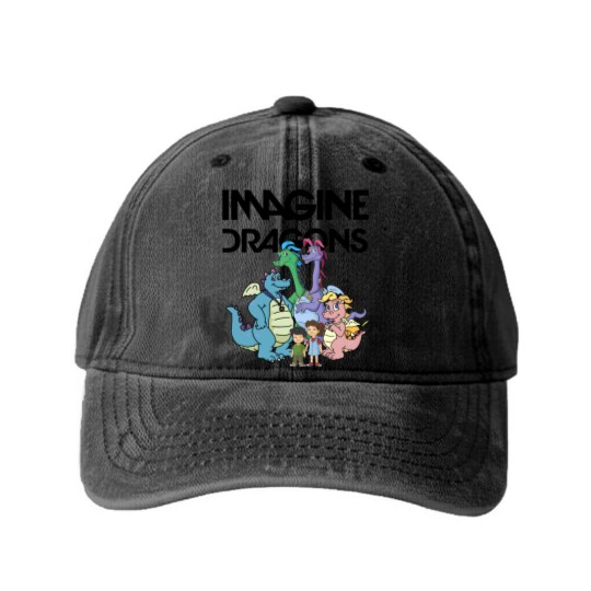 Discover Dragon Tales Imagine Dragon Washed Denim Baseball Caps