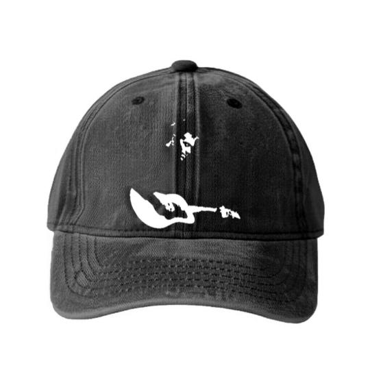Discover Blur Damon Albarn Indie Rock Music Washed Denim Baseball Caps