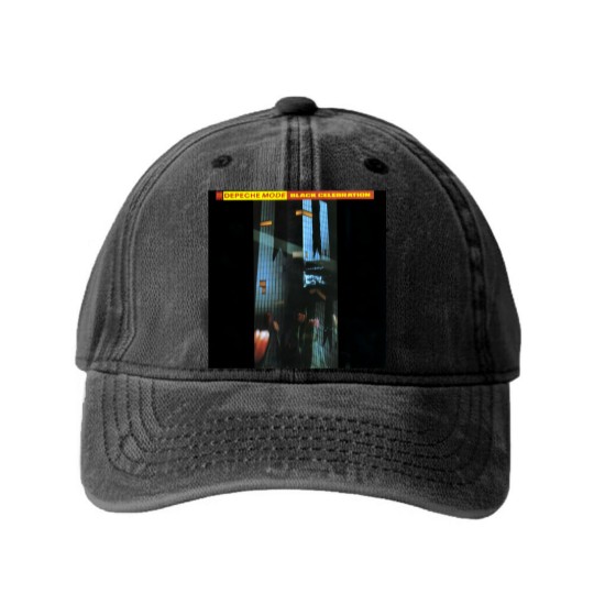 Discover Depeche Mode Band Washed Denim Baseball Caps, Depeche Mode Washed Denim Baseball Caps, Depeche Mode Fan Gift