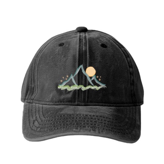 Discover Holocene - Bon Iver Washed Denim Baseball Caps