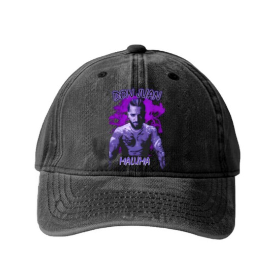Discover Don Juan Maluma Washed Denim Baseball Caps
