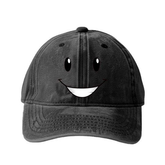 Discover Face From Nick Junior Washed Denim Baseball Caps