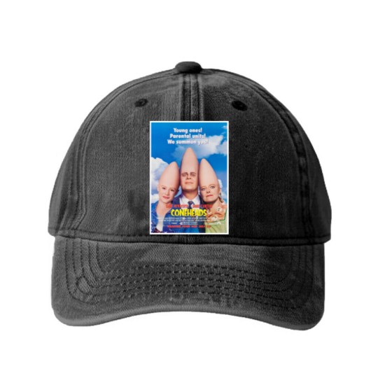 Discover Coneheads Movie Washed Denim Baseball Caps Cool Retro Movie Fan Washed Denim Baseball Caps