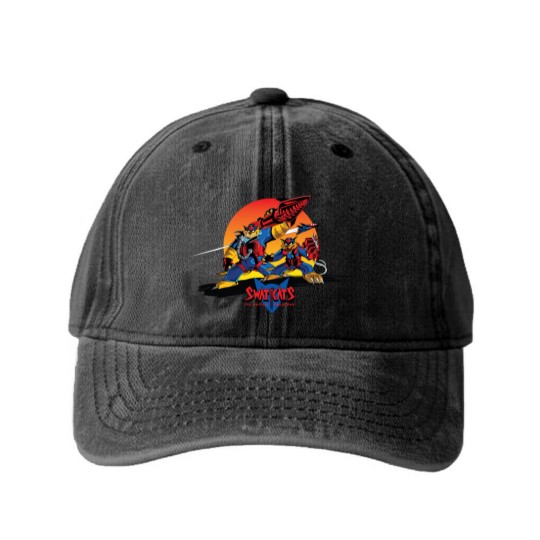 Discover Swat Kats - Swat Kats - Washed Denim Baseball Caps